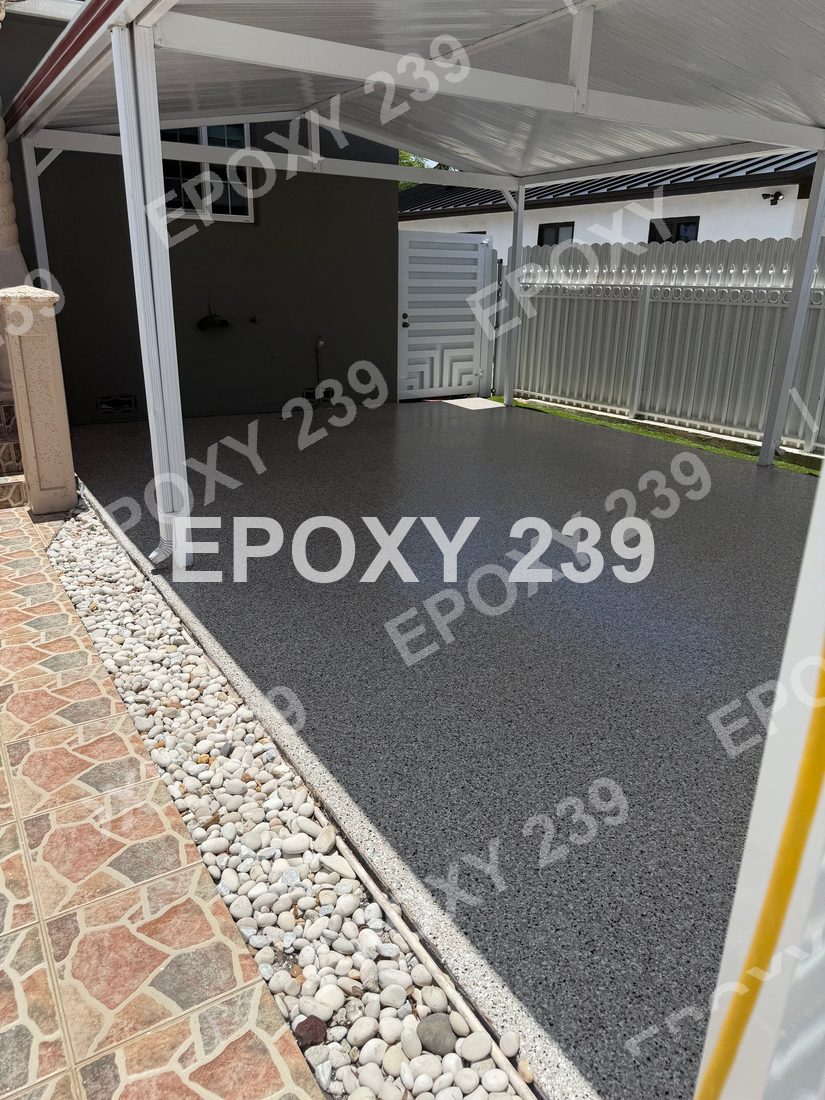 Epoxy floor
